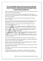 Apea Pre-Predictor Exam Test Bank Overview Latest Updates &vert; From Question To Perfection&vert; Study With Confidence&excl;
