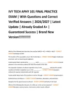 Biology 2402 Practice Exam 2 Test &NewLine;LoneStar College - Kingwood Sanchez &NewLine;&vert;With Questions and Correct &lpar;Verified&rpar; &NewLine;Answers &vert; Latest Update 2026&sol;2027 &vert; &NewLine;Already Graded A&plus; &vert; Guaranteed &NewLine;Success &vert; Brand New Version&excl;&excl;&excl;&excl;&excl;&excl;&excl;&excl;&excl;&excl;