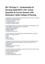 NSG 3113 South College -Nervous &NewLine;System Disorders Patho NSG 3113 &NewLine;Questions &vert; 2026&sol;2027 &vert; Answers &NewLine;Correct &vert; With Complete Solutions &vert; &NewLine;Latest Update &vert; Already Graded A&plus; &vert; &NewLine;Guaranteed Success &vert; Brand New &NewLine;Version&excl;&excl;&excl;&excl;&excl;&excl;&excl;&excl;&excl;&excl; 