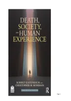 TEST BANK FOR Death&comma; Society&comma; and Human Experience 13th Edition by Robert Kastenbaum&comma; Christopher M&period; Moreman ISBN&colon; 978-1032021515 COMPLETE GUIDE ALL CHAPTERS COVERED 100&percnt; VERIFIED A&plus; GRADE ASSURED&excl;&excl;&excl;&excl;