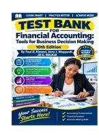Test Bank for Financial Accounting Tools for Business Decision Making&comma; 10th Edition By Paul D&period; Kimmel&comma; Jerry J&period; Weygandt&comma; Jill E&period; Mitchell Comprehensive Examination Questions&period;pdf&NewLine;&NewLine;