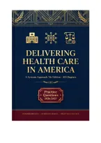 Test Bank - Delivering Health Care in America&colon; A Systems Approach&comma; 7th Edition &vert; All Chapters 1-14 &vert; Practice Questions 2026&sol;2027 Edition
