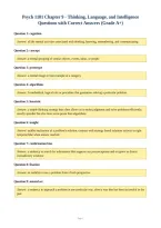 Full Package-&semi;&semi;Psych 1101 Exams