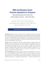 California RBS Certification Exam 2026&sol;2027 &vert; Practice Q&A &vert; Responsible Beverage Service&NewLine;&NewLine;