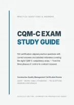 CQM-C Exam Study Guide 2026&sol;2027 &vert; Practice Q&A &vert; Construction Quality Management&NewLine;&NewLine;