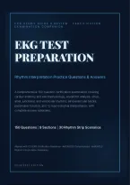 EKG Test Prep 2026&sol;2027 &vert; Rhythm Interpretation Practice Q&A &vert; ECG Study Guide&NewLine;&NewLine;