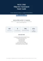 WGU C963 Objective Assessment 2026&sol;2027 &vert; Practice Q&A Study Guide &vert; Pass Guaranteed&NewLine;&NewLine;