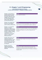 Chapter 1 and 2 Engineering&NewLine;Exam-Ready Questions and Answers&NewLine;LATEST UPDATE 2026&sol;2027 &vert; PREMIUM ACADEMIC EDITION