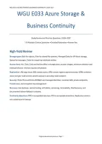 WGU D338 AZ-104 Practice Exam&colon; 128 Questions & Rationales &lpar;PDF&rpar; &vert; 2026&ndash;2027 &vert; Western Governors University