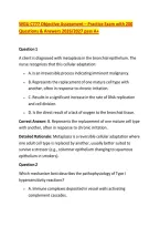 WGU C777 Objective Assessment &ndash; Practice Exam with 200 &NewLine;Questions & Answers 2026&sol;2027 pass A&plus; 