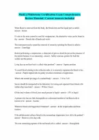 MedCa Phlebotomy Certification Exam Review Exam with correct Answers