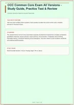 CCC Common Core Exam All Versions &vert; Study Guide&comma; Practice Test & Review &vert; 148 Questions &vert; 2026&sol;2027&NewLine;