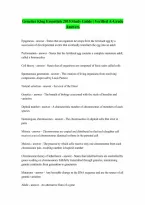 Essentials of Genetics Klug 2015 Verified Latest Update
