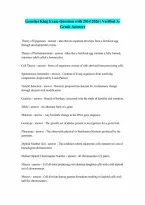 Essentials of Genetics Klug 2014 Exam Question with 100 Correct Answers 2026