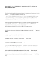 Bio 1500 Test 3 Occ Lamb 2026&sol;2027 &vert; Biology Exam Study Guide And Practice Questions