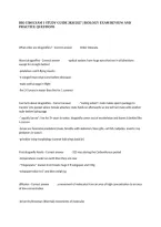 Bio 1500 Exam 1 Study Guide 2026&sol;2027 &vert; Biology Exam Review And Practice Questions