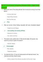 NR 511 Final Exam 2026 &vert; Differential Diagnosis and Primary Care Practice Questions & Answers