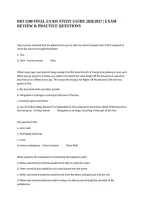 Bio 1500 Final Exam Study Guide 2026&sol;2027 &vert; Exam Review & Practice Questions