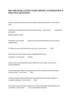 Bio 1500 Exam 2 Study Guide 2026&sol;2027 &vert; Exam Review & Practice Questions