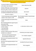 WGU&colon;C802&comma; Foundations in Health Information Management Comprehensive Resource To Help You Ace 2026&NewLine;2027 Exams Includes Frequently Tested Questions With Elaborated 100&percnt; Correct Complete Solutions &NewLine;Guaranteed Pass First Attempt&excl;&excl; Current Update&excl;&excl;