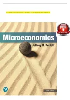 Test Bank for Microeconomics 9th Edition by Jeffrey M&period; Perloff &vert; 2026 Updated Study Guide&comma; Practice Questions and Answers for Economics Students