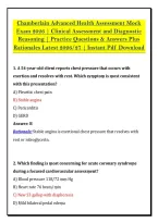 Advanced Health Assessment Ultimate Exam Bundle &lpar;PDF&rpar; &vert; 2026