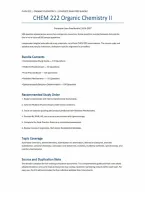 CHEM 222 Organic Chemistry II Exam Prep Bundle&colon; Study Guides & Practice Exams &lpar;PDF&rpar; &vert; 2026&ndash;2027 &vert; McGill University