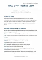 WGU D774 Applied Healthcare Informatics Complete Study Bundle &lpar;PDF&rpar; &vert; 2026&ndash;2027 &vert; Western Governors University