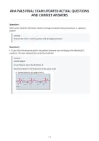 Aha Pals Final Exam Updated Actual Questions&NewLine;And Correct Answers