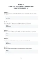 Ammo 64&NewLine;Complete Question Set With Verified&NewLine;Solutions Graded A&plus;