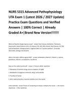 Bus 271 Practice Exam 1 &vert;NEWEST With &NewLine;Questions and Correct Verified Answers &NewLine;&vert; Latest Update&vert; Already Graded A&plus; &vert; &NewLine;Guaranteed Success &vert; 2026&sol;2027 Brand &NewLine;New Version&excl;&excl;&excl;&excl;&excl;&excl;&excl;&excl;&excl;