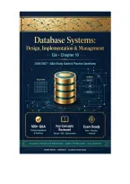 Database Systems&colon; Design&comma; Implementation & Management 12e Chapter 10 2026&sol; 2027 &ndash; Q&A Study Guide & Practice Questions