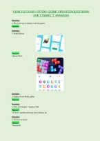 Com 212 Exam 1 Study Guide Updated Questions&NewLine;And Correct Answers