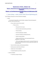 Blueprint Exam 1 PATHO &ndash; &lpar;Modules 1 &2&rpar; 
