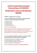 ATI RN Pediatric Nursing Exam 2026&sol;2027 &ndash; 200 Practice Questions with Answers & Detailed Rationales &vert; Full Exam Prep Bundle