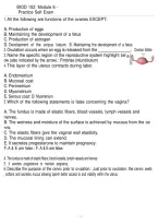 BIOD 152 Module 6 Practice Self-Exam &vert; Biology Exam Prep Questions