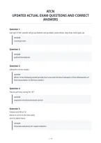 Atcn&NewLine;Updated Actual Exam Questions And Correct&NewLine;Answers