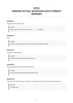 Atcn&NewLine;Updated Actual Questions With Correct&NewLine;Answers