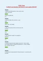 CMSC Exam&NewLine;Verified Exam Questions and Answers Latest update 2026&sol;2027