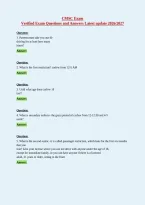 CMSC Exam&NewLine;Verified Exam Questions and Answers Latest update 2026&sol;2027