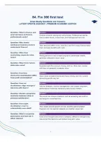 Fin 300 first test&NewLine;Exam-Ready Questions and Answers&NewLine;LATEST UPDATE 2026&sol;2027 &vert; PREMIUM ACADEMIC EDITION