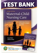 Test Bank&colon; Maternal-Child Nursing Care With The Women's Health Companion 2Nd Edition &vert; Susan L&period; Ward &vert; 100&percnt; Verified &vert;A&plus; Guarantee