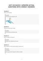 Avit 323 Block 2 Updated Actual&NewLine;Questions With Correct Answers