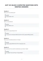 Avit 323 Block 9 Expected Questions With&NewLine;Verified Answers