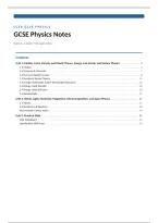 GCSE Physics &lpar;CCEA&rpar; - Units 1&comma; 2 and 3 Notes