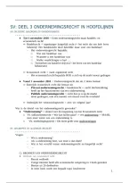 Ondernemingsrecht H0-H1 &vert; Recht en onderneming &vert; UA &vert; 2025&sol;26