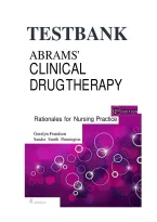 Test Bank For Abrams&rsquo; Clinical Drug Therapy Rationales for Nursing Practice 12th Edition Geralyn Frandsen 