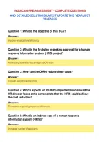 Wgu D356 Pre Assessment - Complete Questions&NewLine;And Detailed Solutions Latest Update This Year Just&NewLine;Released