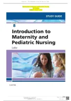 Test Bank For Introduction to Maternity and Pediatric Nursing 8th Edition By Gloria Leifer &lpar;&rpar;&comma; 9780323483971&comma; Chapter 1-34 Complete Questions And Answers A&plus;&NewLine;