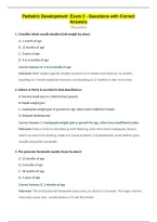 Full Package-&semi;&semi;Pediatric Development EXAMS